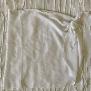 White Bride Tie Sarong